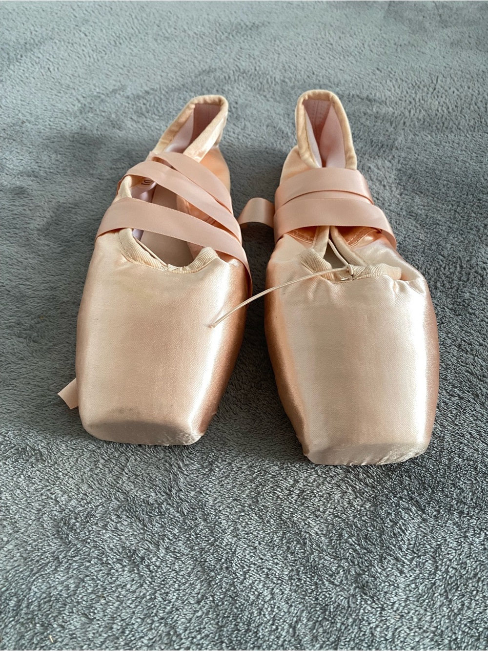 Wendywu Pink Satin Pointe Ballet Shoes Size 10